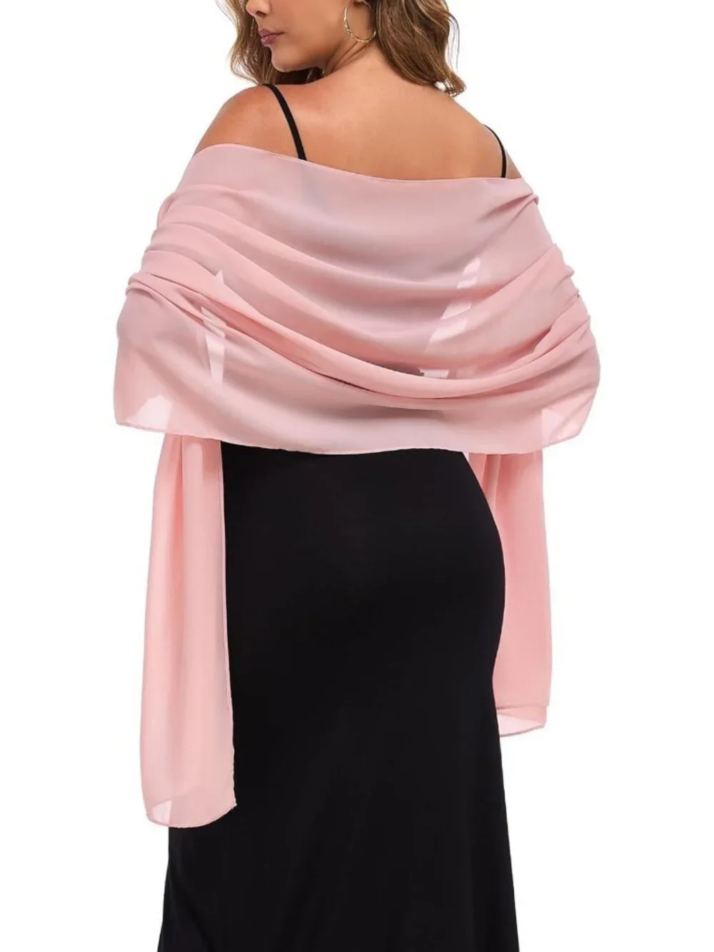 Elegant Sheer Wedding Shawl & Wrap for Evening Dresses | Bridal Scarf Accessory